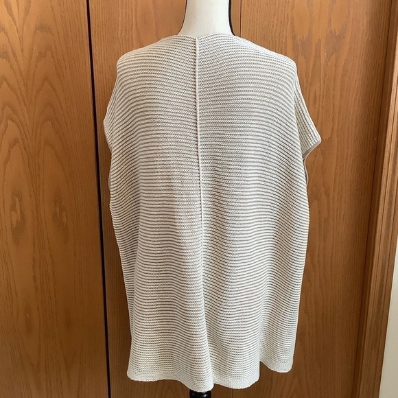 Lafayette 148 Open Front Sweater Vest Sz-1X/2X - Picture 3 of 7